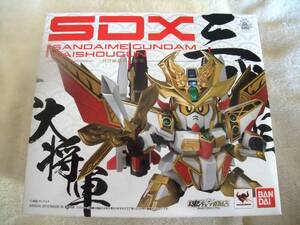 新品未開封　魂ウェブ商店　SDX　三代目頑駄無大将軍　ＳＤ戦国伝風林火山編　アクションフィギュア