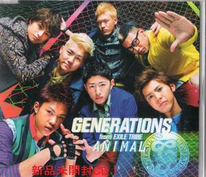 3881【CD盤】 ☆めったに出品されない ☆新品未開封品☆　GENERATIONS ANIMAL ｍｃ113　　　☆≪貴重CD≫　 