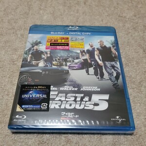 洋画　Blu-ray Disc+DIGITAL COPY2枚組　FAST&FURIOUS5　ワイルド・スピード　メガ・マックス　新品未開封