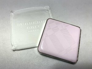 ▽BURBERRY BRIT SHEER バーバリー コンパクトミラー ノベルティー 中古▽009744