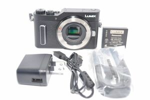 ★新品同様★　ショット数104回　電源投入回数122回　ルミックス LUMIX GF10 ボディ ブラック