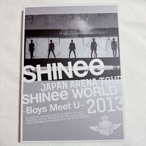 SHINee WORLD 2013 DVD 日本アリーナツアー ~Boys Meet U~ 初回生産限定盤