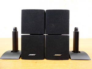 S) BOSE ボーズ ACOUSTIMASS 10 サテライトスピーカー ペア 取付金具付き 音響機器 オーディオ ② @80 (12)