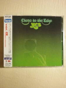 『Yes/Close To The Edge～Expanded ＆ Remastered(1972)』(2010年発売,WPCR-75495,国内盤帯付,歌詞対訳付,ボーナス・トラック4曲収録)