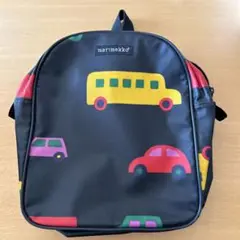 marimekko 車プリント リュック