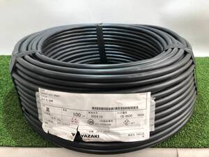 【未使用品】YAZAKI 600V-CV (PbF) 3×3.5mm 100m 19kg　IT2HAD37F4KO