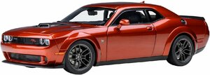 AUTO art 71773 1/18　ダッジ チャレンジャー R/T スキャットパック ワイドボディ 2022 （SINAMON STICK / メタリック・オレンジ）