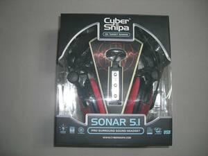 【美品】Cyber Snipa Sonar 5.1 Surround Headset CSHSSO01D (2010)