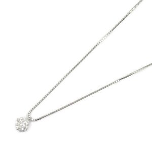 ジュエリー ダイヤモンド ネックレス ブランドオフ JEWELRY Pt900プラチナ ネックレス PT900/PT850 中古 レディ