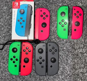 ● 未使用箱付き Switch Joy-Con 任天堂 Nintendo ジョイコン セット ニンテンドースイッチ スプラカラー ブルー 