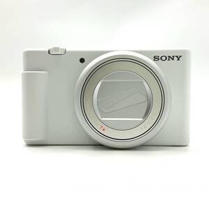 【全額返金保証】【最速発送】Sony コンパクトデジタルカメラ VLOGCAM ZV-1 II ホワイト 超美品 動作確認済