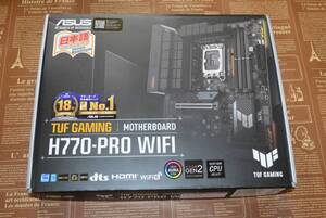 新品 ASUS TUF GAMING H770-PRO WIFI LGA1700 DDR5 ATX マザーボード 送料無料