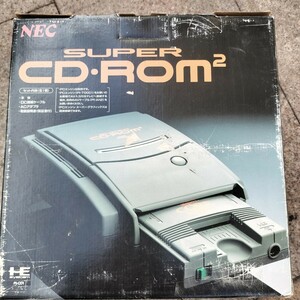 SUPER CD-ROM2 PI-CD1 スーパーCDロム PCエンジン PC Engine ロムロム AC レトロゲーム ハード 61119-4