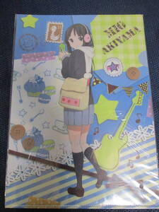 未使用★けいおん　ローソン限定　クリアファイル　秋山澪★送188