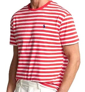 【新品】ラルフローレン ■ コットンTシャツ ■ メンズ XXL / US XL ■ ボーダー POLO RALPH LAUREN 正規品