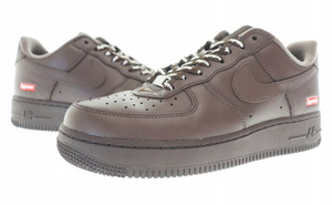 シュプリーム SUPREME × NIKE 23AW AIR FORCE 1 LOW BAROQUE BROWN 26 CU9225-200 ナイキ エア フォース ワン ロー ブラウン ブランド古着