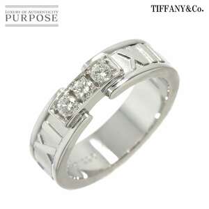 ティファニー TIFFANY&Co. アトラス 10号 リング ダイヤ K18 WG ホワイトゴールド 750 指輪 Atlas Diamond Ring 90224935