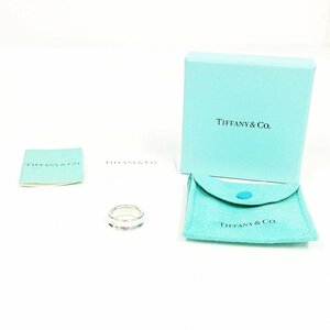 【1円スタート】【箱付き】TIFFANY&Co. ティファニー シルバー 1837 ナロー 6.7g 925刻印 指輪 リング 278827