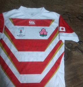 [値下げ交渉] RWC2019 ジャパン レプリカファーストジャージ Lサイズ 検) RUGBY WORLD CUP JAPAN JERSEY ラグビー ワールドカップ 日本代表