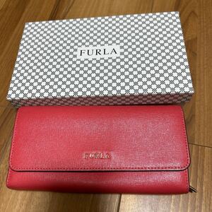 【M】FURLA フルラ 長財布 ピンク 箱付き 