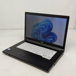 ▼訳あり1円～▼富士通 Lifebook A579/A FMVA62001 Core i5-8365U メモリ8GB HDD500GB 15.6型HD DVD-RW Wifi Bluetooth Win11pro 0516-L