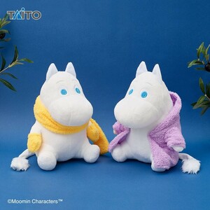 ムーミン　SLサイズぬいぐるみ　冬のよそおい　全２種　タグ付き　MOOMIN 　約 30cm 　★非売品・新品・未使用★　アミューズメント獲得品