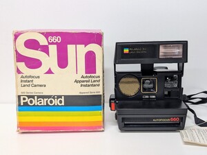 ■ジャンク品■ POLAROID ポラロイド カメラ AUTOFOCUS 660 LAND CAMERA