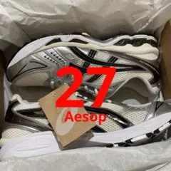 27 Asics Gel-Kayano 14 Cream/Black ゲルカヤノ