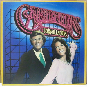 CARPENTERS(カーペンターズ)-Live At The Palladium (UK オリジナル LP)