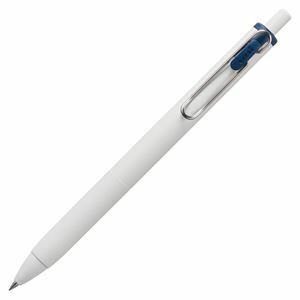 【新品】（まとめ）三菱鉛筆 ゲルインクボールペン ユニボール ワン 0.5mm ブルーブラック （軸色：オフホワイト） UMNS05.64 1本 【×