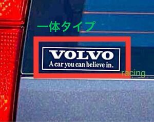 VOLVO A car you can believe in. 転写ステッカー/ rデザイン ポールスター t4 v50 v40 v60 v70 v90 xc40 xc70 xc9 240 850 xc30