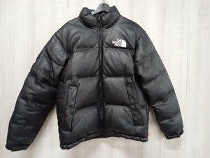 THE NORTH FACE Supreme ダウンジャケット レザーダウン ND917021 Mサイズ 羊革 ザノースフェイス シュプリーム