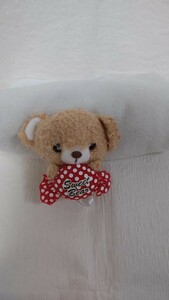 Sweet Bear。ぬいぐるみ。新品。他で売ってません。アミューズメント限定品。非売品。ボールチェーン付き。背中に天使の羽。