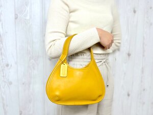 極美品 COACH コーチ オールドコーチ ハンドバッグ バッグ レザー 茶 79025