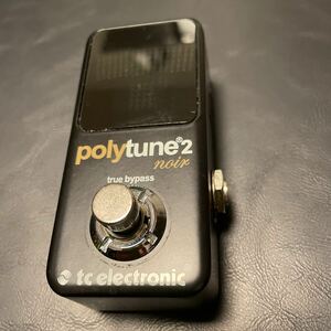 tc electronic polytune2 mini noir ポリチューン2 ミニ ノアール