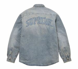 Supreme Faux Shearling Lined Work Shirt【Ｍ】