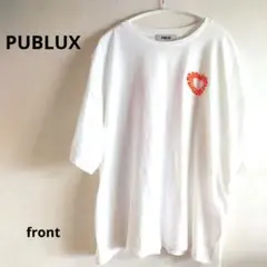 【限定品】　パブリュクス　PUBLUX　発砲プリント　ビックロゴ　Tシャツ