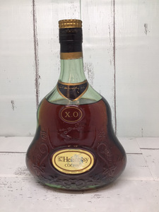 ☆GOL☆【古酒】 未開栓 Hennessy ヘネシー XO 金キャップ グリーンボトル コニャック ブランデー 700ml 