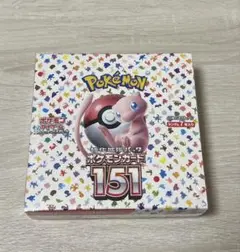 ポケモンカード　151 シュリンク付きBOX