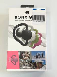 【ジャンク品】BONX GRIP ボンクスグリップ Bluetooth ワイヤレス トランシーバー ウェアラブル ヘッドセット イヤホン