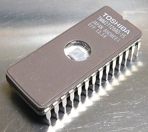 東芝 TMM27128AD-15 (EPROM) [管理:KJ357]