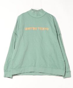 「UNITED TOKYO」 スウェットカットソー 0 ライム メンズ