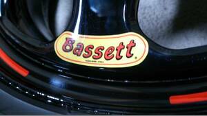 ★【数量限定！新作】★ Bassett バセットレーシング★ホイール専用ステッカー★大サイズ 4枚set★NASCAR DAYTONA USDM★送料無料★