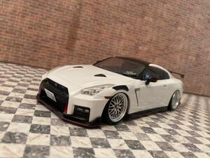 1/24 日産 GT-R R35 後期型 ニスモ 国産名車コレクション BBS カスタム