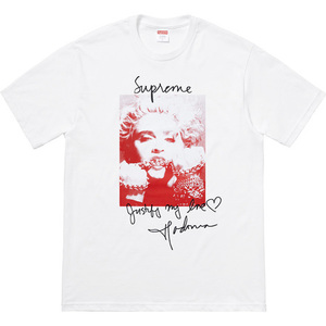 Supreme 18FW Madonna Tee White S シュプリーム マドンナ Tシャツ ホワイト 白 Sサイズ 新品未使用