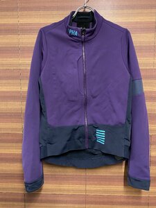 HI237 ラファ RAPHA PRO TEAM WINTER JACKET サイクルジャケット Lサイズ 裏起毛 紫