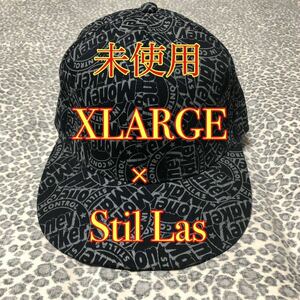 未使用 XLARGE × StilLAS コラボ キャップ エクストララージ CAP 試着のみ