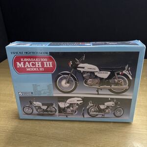 ハセガワ カワサキ 500-SS/MACH III BK10 プラモデル　未開封　バイク