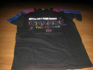 150　黒半袖Tシャツ　CHANCE