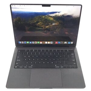 1円 美品 Apple MacBook Pro 14インチ ノートPC 18GB 512GB Sonoma 14.3 MRX33JA/A